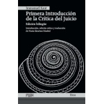 PRIMERA INTRODUCCION DE LA CRITICA DEL JUICIO / KANT, IMMANUEL /  SANCHEZ MADRID, NURIA