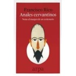 ANALES CERVANTINOS/NOTAS AL MARGEN DE UN CENTENARIO / RICO, FRANCISCO