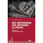 QUE ENTENDEMOS POR ENTENDER LA POESIA / CUBERO MELLADO, ALBERTO