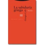 LA SABIDURIA GRIEGA,  / COLLI, GIORGIO