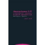ANOTACIONES I-V / CUADERNOS NEGROS (1942-1948) / HEIDEGGER, MARTIN