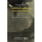 CUADERNO DE CUATRO AÑOS / MONTALE, EUGENIO