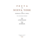 POETA EN NUEVA YORK (FACSÍMIL) / GARCIA LORCA, FEDERICO
